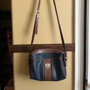 Vintage Saddle Bag Crossbody Leather